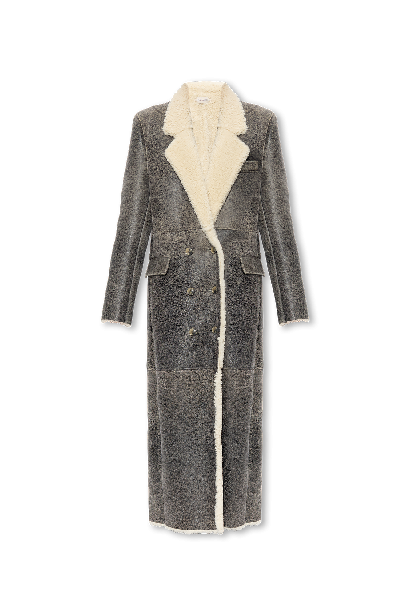 The Mannei ‘Greenock’ long shearling coat Women's Clothing Vitkac